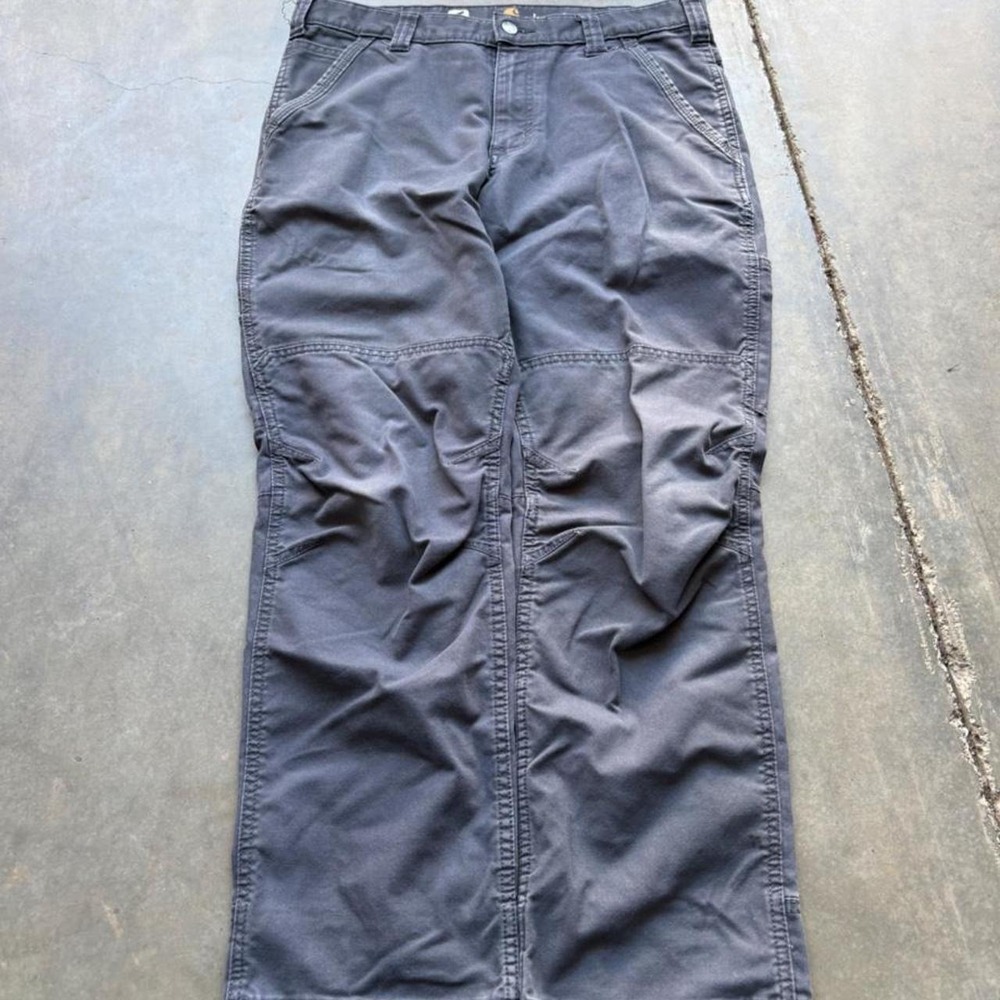 Y2K Carhartt Grey Double Knee Pants